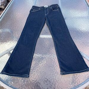 PAIGE Dark Wash Bootleg Jeans Size 28